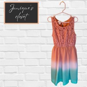 Little Girls Formal or Causal Lace Top Dress